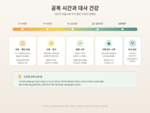 공복시간과대사건강 1
